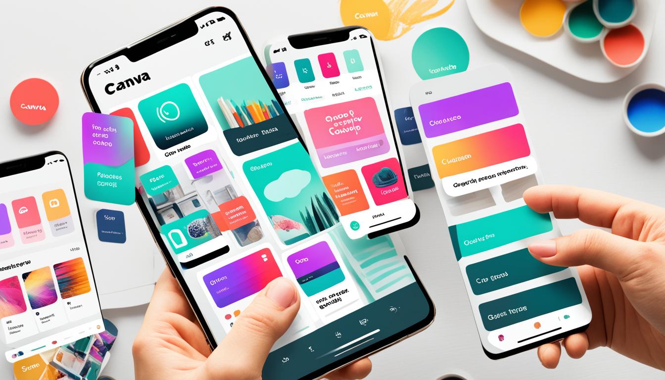 Canva Mobile App for Designing Pinterest Pins
