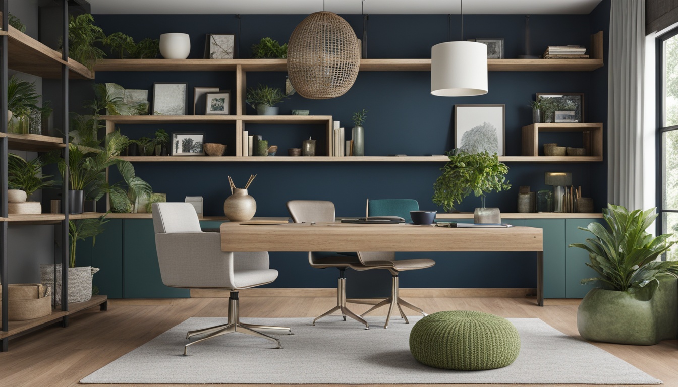 Home Office Colors Enhance Focus