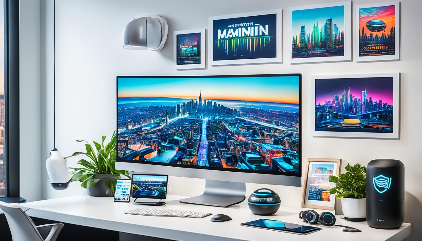 Technology in Home Office Decor