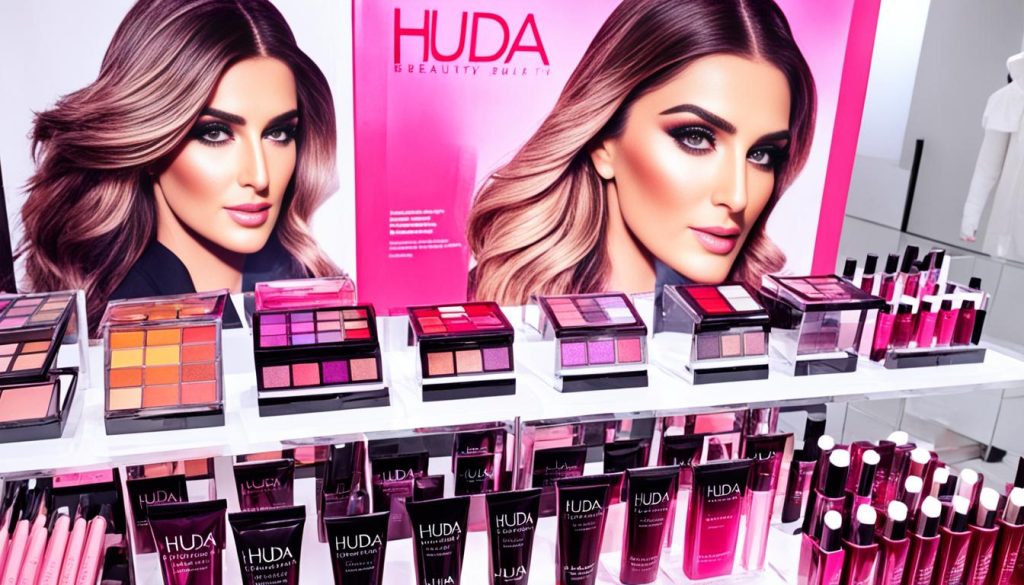 Huda Beauty Product Diversification