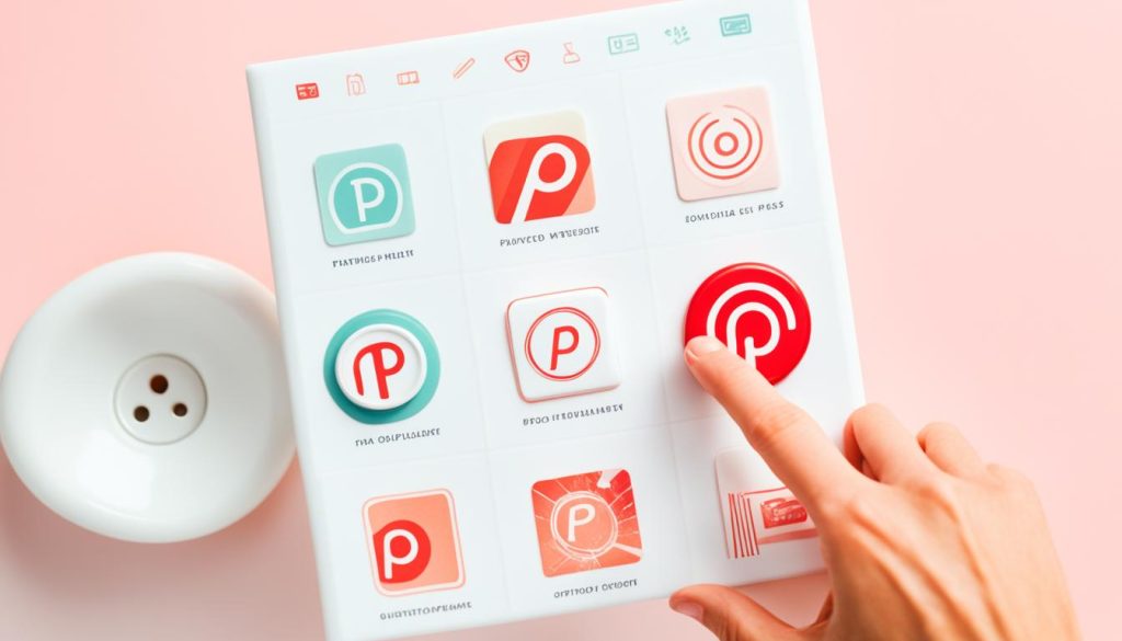 Pinterest save button