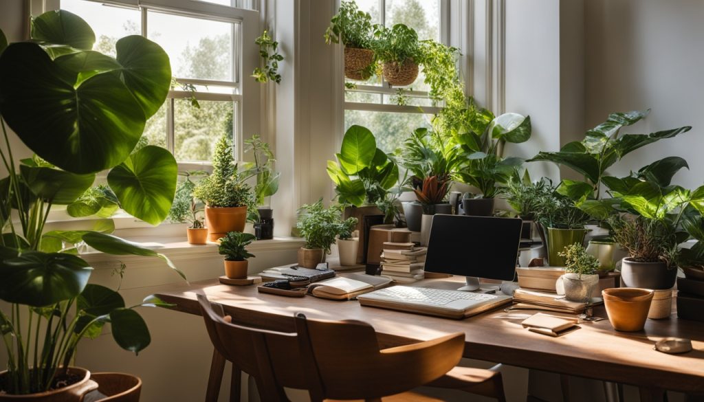 Blogging Office Plants