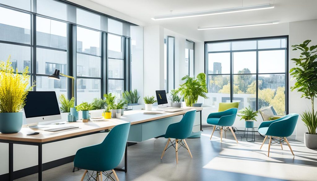 Color psychology in office decor