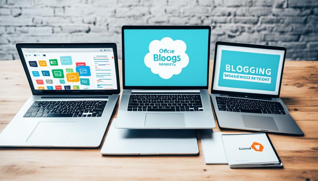 blogging platforms