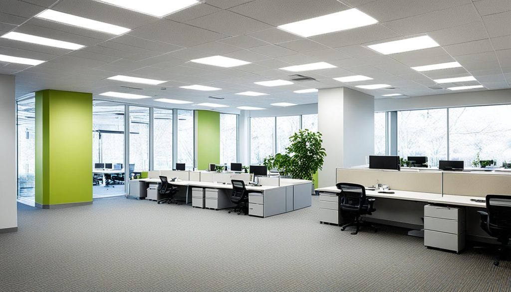 energy-efficient office lighting