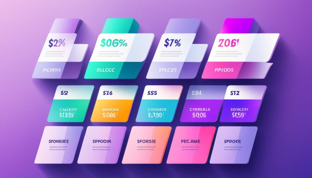 sponsored content pricing models